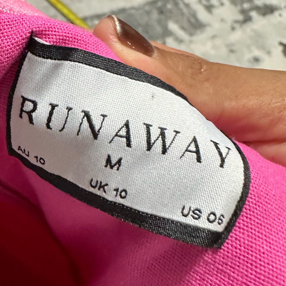 Runaway The Label Crystal Strapless Bodycon Mini Dress Size Medium - Picture 5 of 10